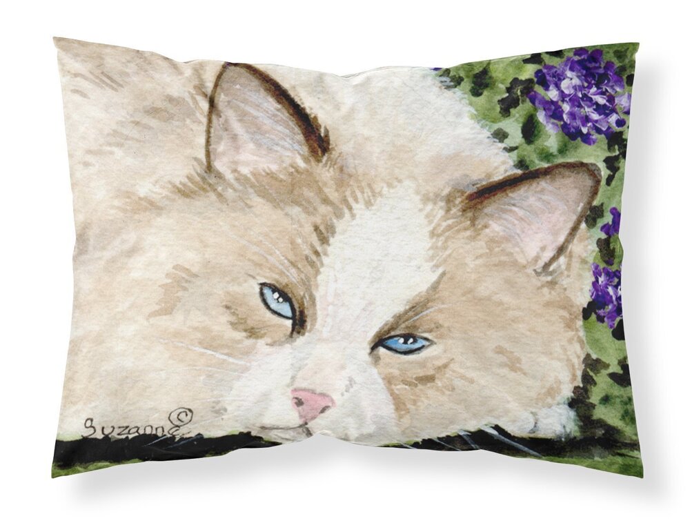 2254 SS8825PILLOWCASE Cat Fabric Standard Pillowcase Lightweight Super Soft
